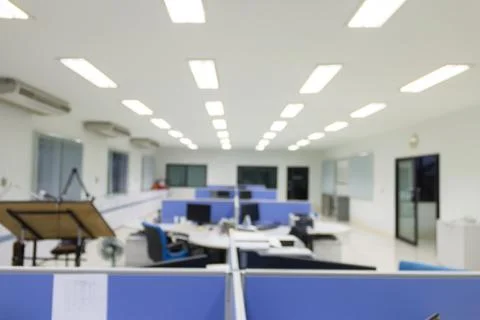 Office working blured background 库存照片