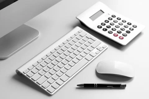 Office workspace Stock Photos