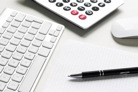 Office workspace Stock Photos