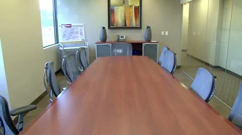 Office/Meeting Room Stock Footage 24818655
