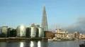 Offices on the Thames. HD Footage