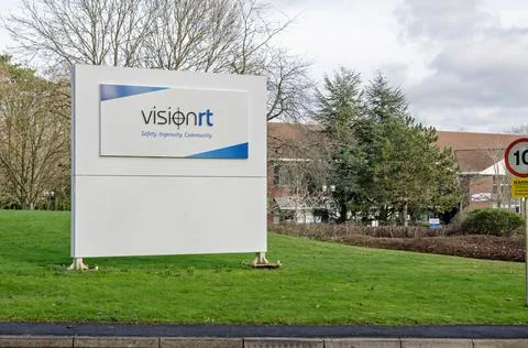 Offices of Vision RT Radiation Therapy company, Basingstoke Foto stock