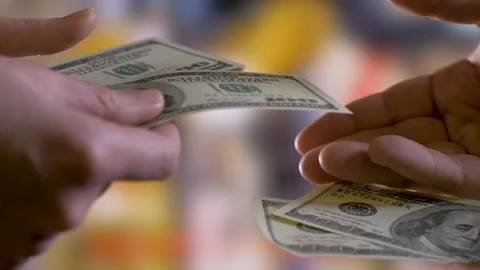 Official asks person for bribe 스톡 동영상 287569282