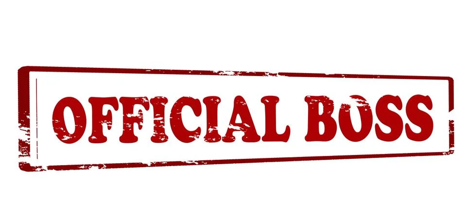 Official boss Ilustración de archivo