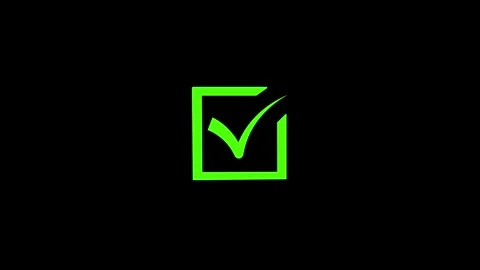 Official checkmark graphics confirm successful regulatory safety validation.. Stock Footage 338240344