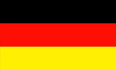 Official flag of Germany Stock Illustration