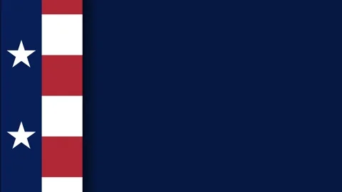 Official Flag of Plano Texas Waving Graphic Animation Background. Stock Footage 340630132