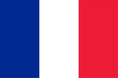 Official French flag. Flat vector illustration EPS10 イラスト素材