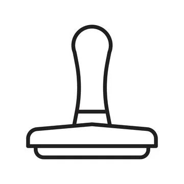 Official Seal Icon for Document Authentication, Office Certification, and V.. Stock Illustration