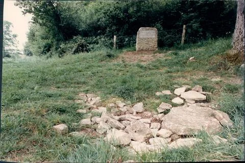 Official Source Of The River Thames At Thames Head In Trewsbury Mead In The Pari 스톡 사진