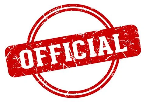 Official stamp Stock Illustration