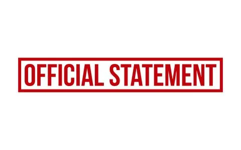 Official Statement rubber grunge stamp seal vector 库存插图