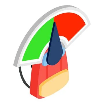Offline education icon isometric vector. Bright school backpack and indicator イラスト素材