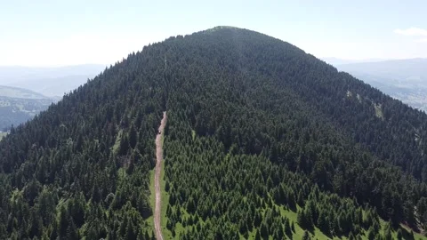 Offroad Car Over Mountain Summit Overlanding Stock Footage 157503815