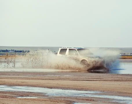 Offroad car Foto stock