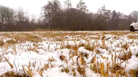 Offroad drifting and skidding training for road safety in winter. Video stock 101070165