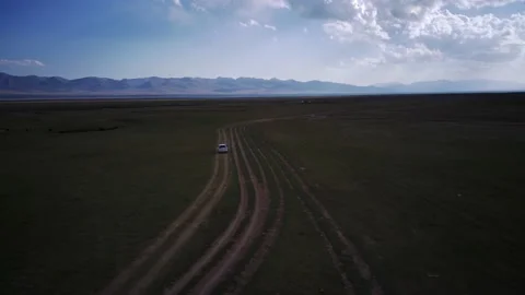 Offroad Drive Kyrgyzstan 스톡 동영상 162269357
