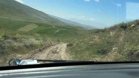 Offroad in the first person (1) Stock Footage 245010113