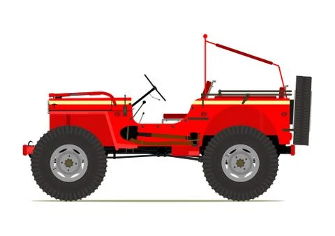 Offroad Stock Illustration