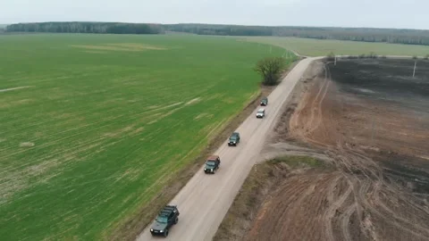 Offroad Jeep Expedition Stock Footage 146113923