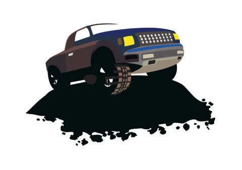 Offroad vehicle design vector Stock Illustration