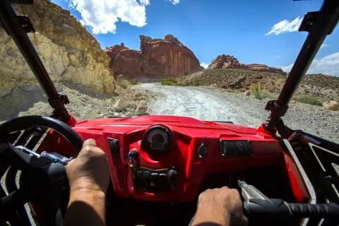 Offroading in Moab Stock Photos