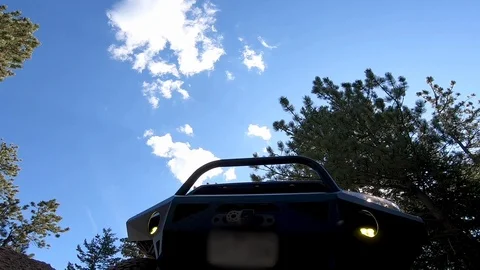 Offroading Perspective Under Vehicle 動画素材 122107929
