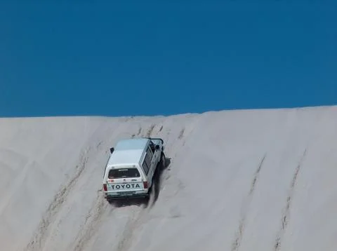 Offroading Sand dune Stock Photos