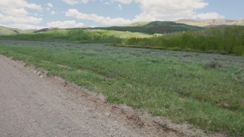 Offroading at Strawberry Reservoir 01 Stock Footage 311325915