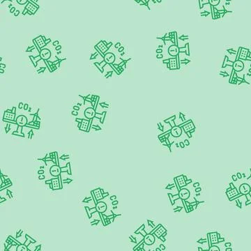 Offset carbon line seamless pattern Illustrazione stock