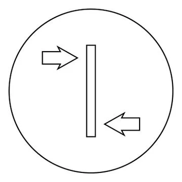 Offset image pattern Designation on the wallpaper symbol icon in circle round Stock Illustration