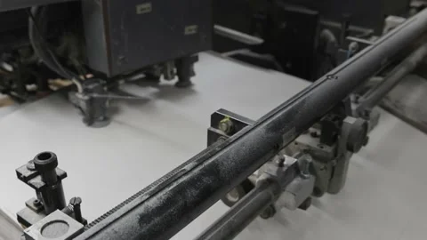 Offset Print Machine Stock Footage 219023130