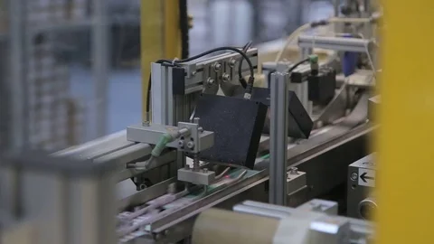 Offset printing machine Stock Footage 75227357