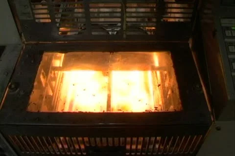 Offset printing machine in operation 2 Stock Footage 11361970