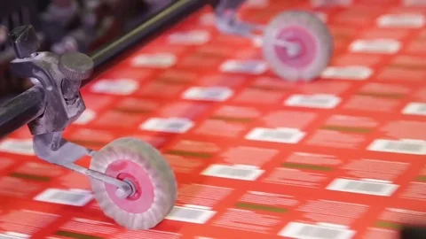 Offset printing production Vídeo Stock 81816482