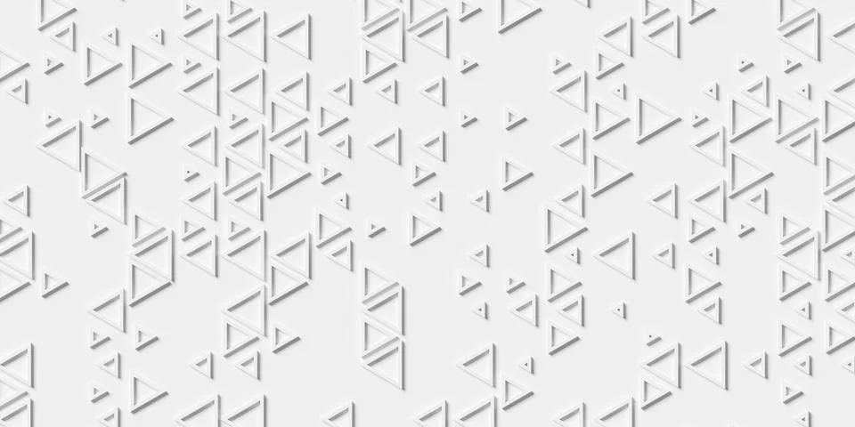 Offset random scaled triangle frames geometrical background wallpaper banne.. Illustrazione stock