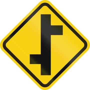 Offset Roads In Colombia Illustrazione stock