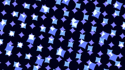 Offset Shapes Overlaying Blocks Stock Footage 139714238