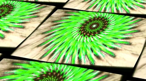 Offset tiled kaleidoscope Video stock 36054193