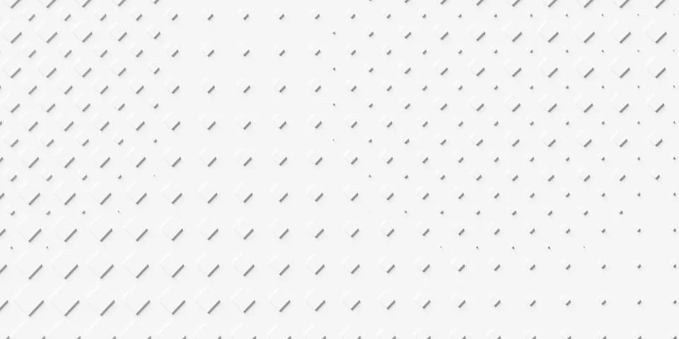 Offset white rotated cube boxes block background wallpaper banner template .. Illustrazione stock