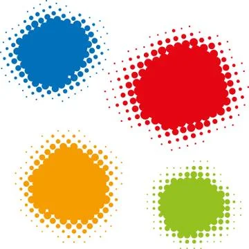 Offset_dots Stock Illustration