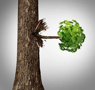 Offshoot Concept Stock Illustration