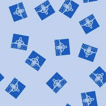 Offshore drilling petroleum engineer glyph vector seamless pattern Illustrazione stock