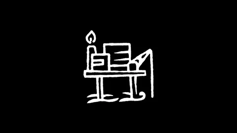 Offshore Drilling Rig Flare Platform Icon Stock Footage 345594442