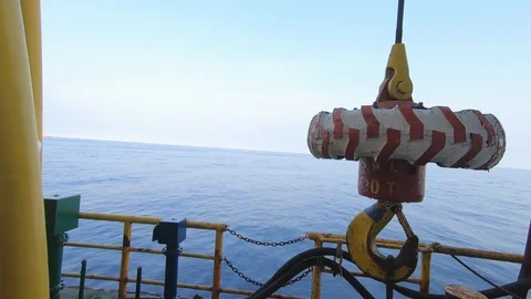 Offshore hyper lapse. Video stock 99134810