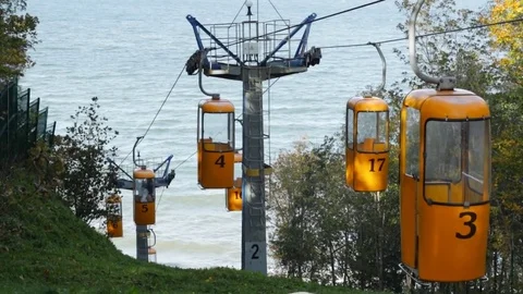 Offshore lift 库存影片 81363626