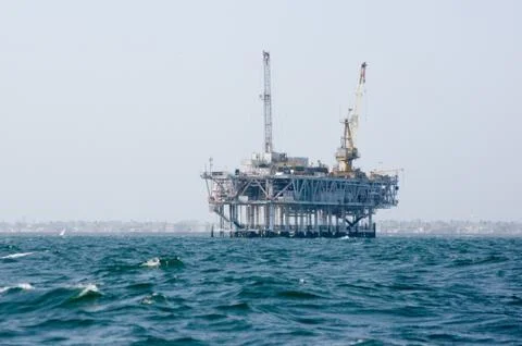 Offshore Oil Platform Stock Photos