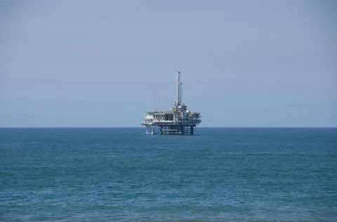 Offshore Oil Platform Stock Photos