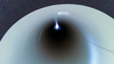 Offshore pipe. Stock Photos