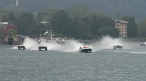 Offshore race 08 Stock Footage 19724138